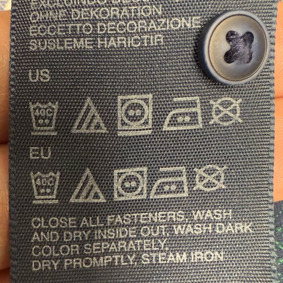 EUC Men's TOMMY HILFIGER Custom Fit Tartan Plaid Button-Down | Size L‎ - Picture 11 of 11